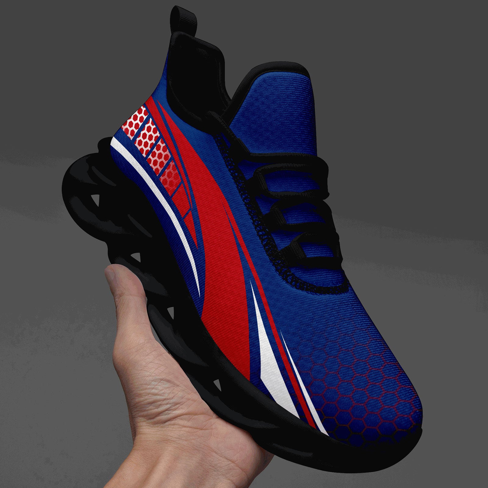 Custom Maxsoul Personalized Sneakers for Men & Women - Breathable Running Shoes FN003 E025022 Size 28 - Perfect for Gym Workouts, Jogging & Casual Wear