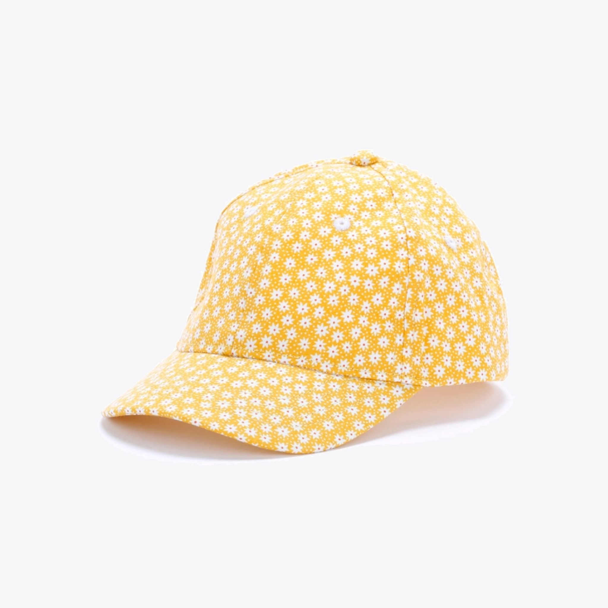Sunny Flower Cap - Stylish Floral Print Baseball Hat for Women & Men - Perfect for Outdoor Activities, Beach, Hiking, and Summer Fashion