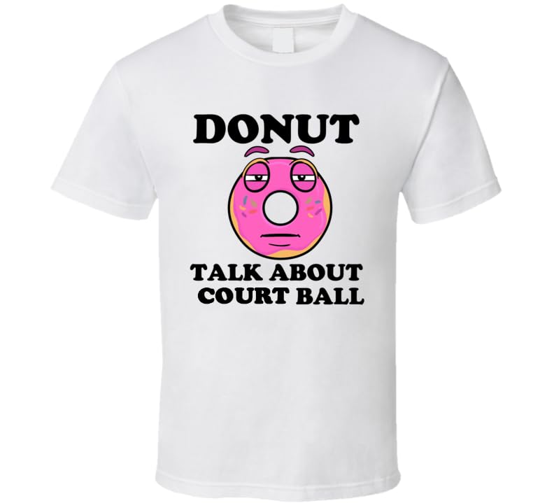 Funny Donut Wiffle Ball T-Shirt - Humorous Graphic Tee for Men & Women | Perfect for Casual Wear, Parties, and Sports Fans