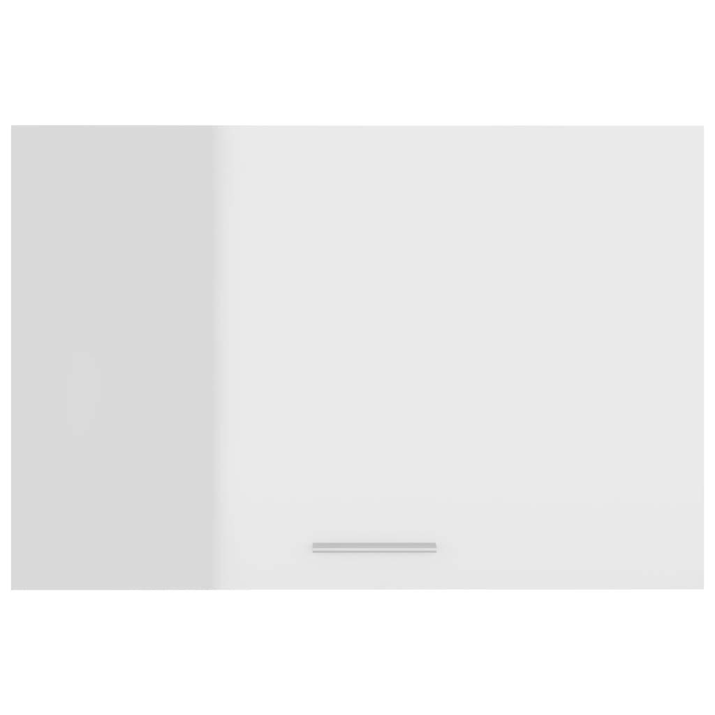 vidaXL White Engineered Wood Wall Mounted Cabinet 23.6