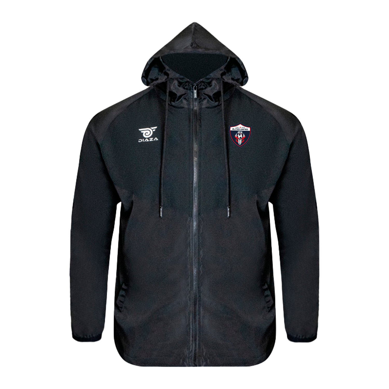 Elites United Shadow Windrunner - Premium Running Jacket for Men & Women - Lightweight, Waterproof & Breathable - Ideal for Outdoor Jogging, Hiking & Fitness Training
