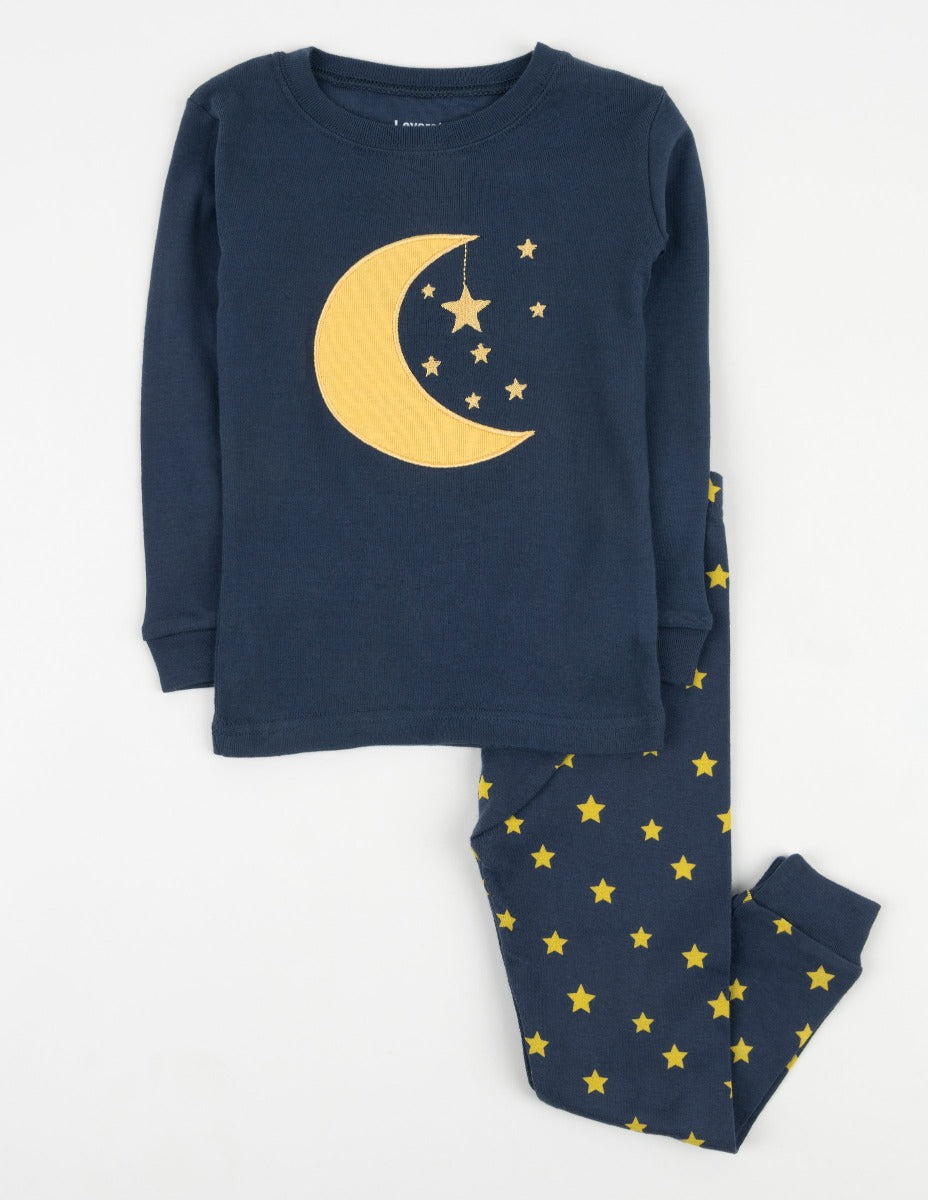 **Moon & Stars Kids Pajamas - Soft & Comfortable Sleepwear for Boys & Girls - Perfect for Bedtime & Sleepovers**