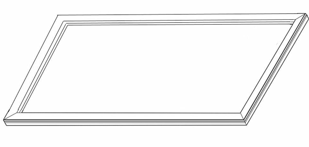 Replacement Freezer Door Gasket Seal - Compatible with 5304506131 - Perfect for Refrigerator & Freezer Repair - Ideal for Home Kitchen Appliance Maintenance