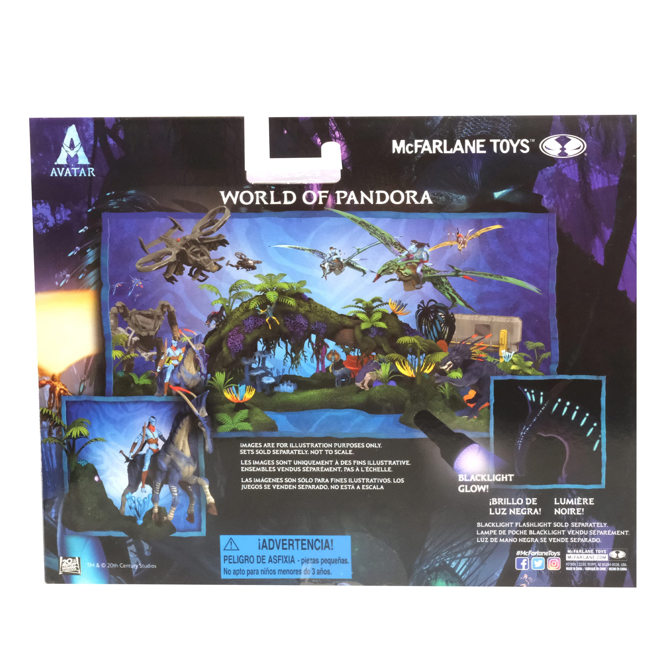 McFarlane Toys Avatar Tsu'tey & Direhorse Action Figure Set - Collectible Movie Character Figures for Fans & Display - Perfect for Home Decor, Gift Giving, and Avatar Collections