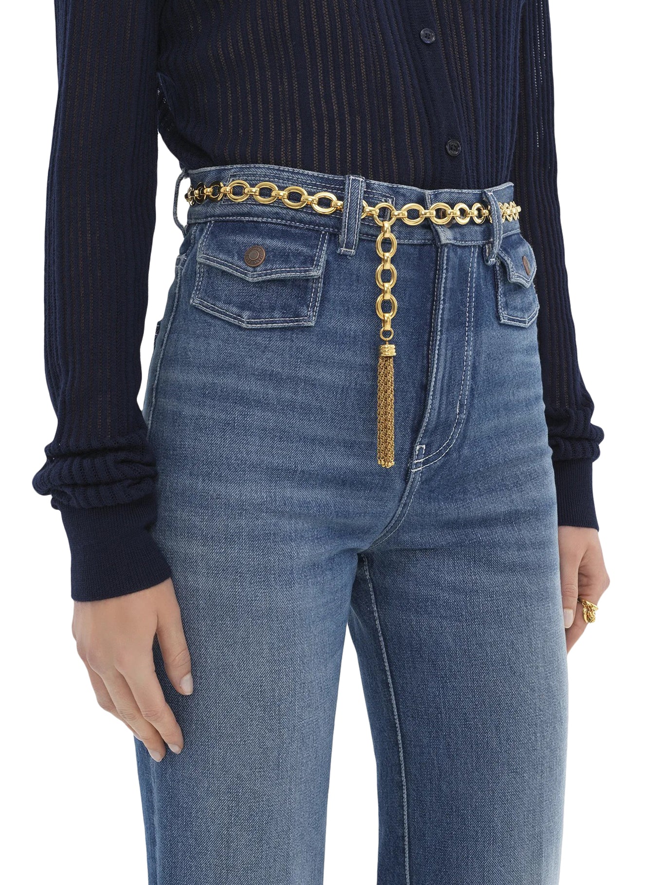Chloé Pompoms Belt for Women - Stylish & Elegant Waist Accessory for Dresses, Coats & Jeans | Perfect for Casual & Formal Outfits