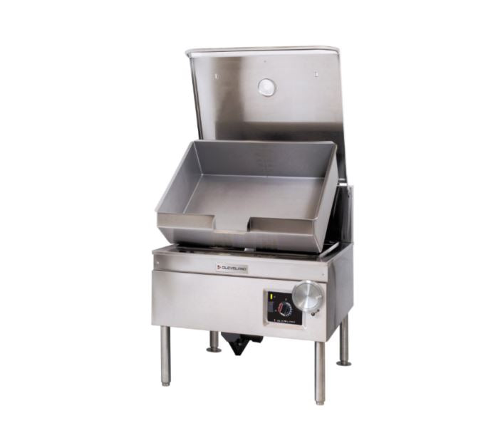 40 Gallon Electric Tilt Skillet - Commercial Grade Garland Cleveland TR Model for Restaurants & Catering | Perfect for Large Batch Cooking, Frying & Sautéing