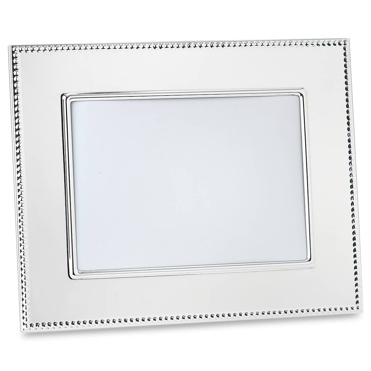 Lyndon Silverplate 5 x 7 Photo Frame - Elegant Display for Wedding, Anniversary & Family Photos | Perfect for Home Decor & Gift Giving
