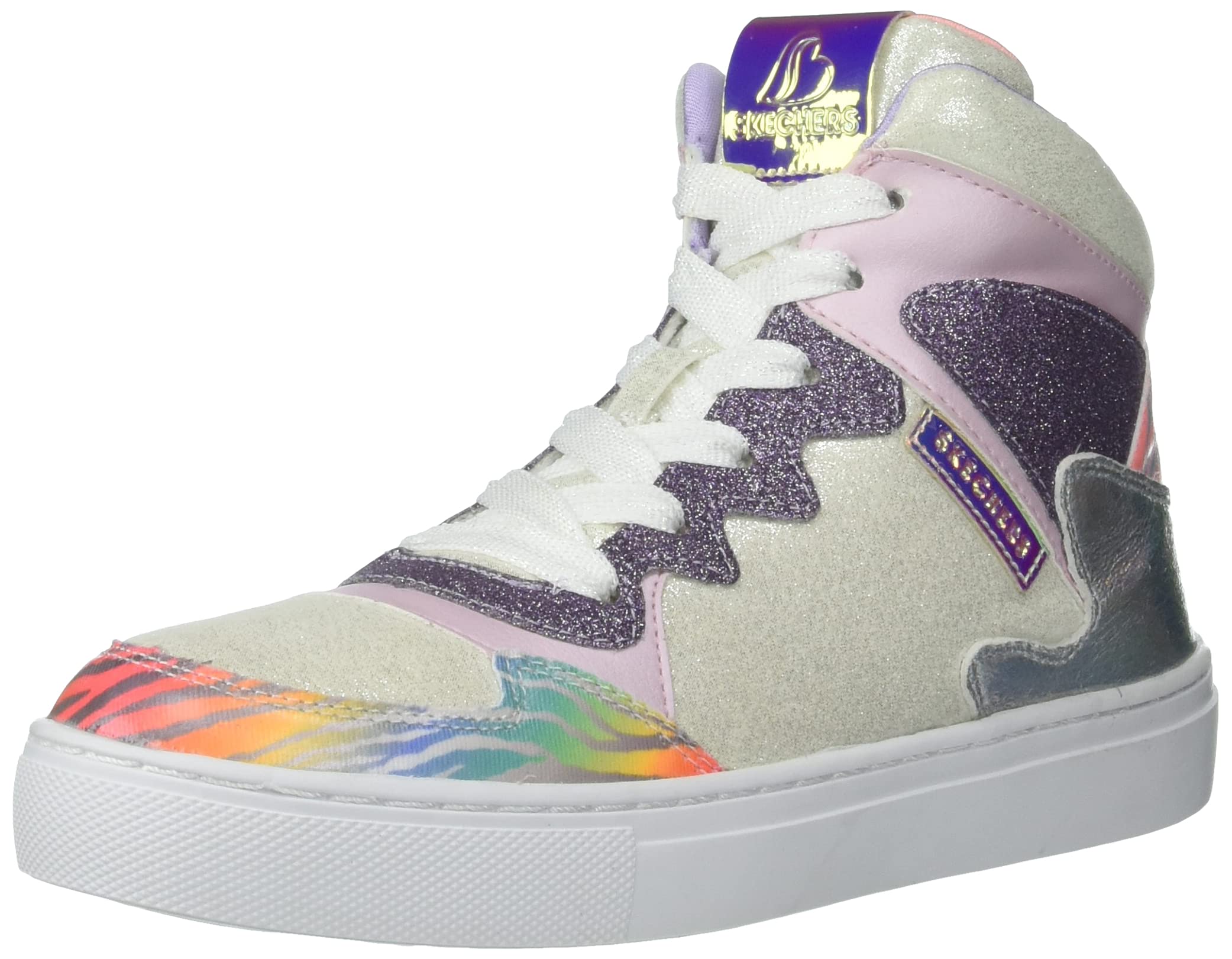 Skechers Baby Girls Sidestreet Sneakers - Lightweight Comfortable Walking Shoes for Toddlers & Infants - Perfect for Playdates, Daycare & Outdoor Activities