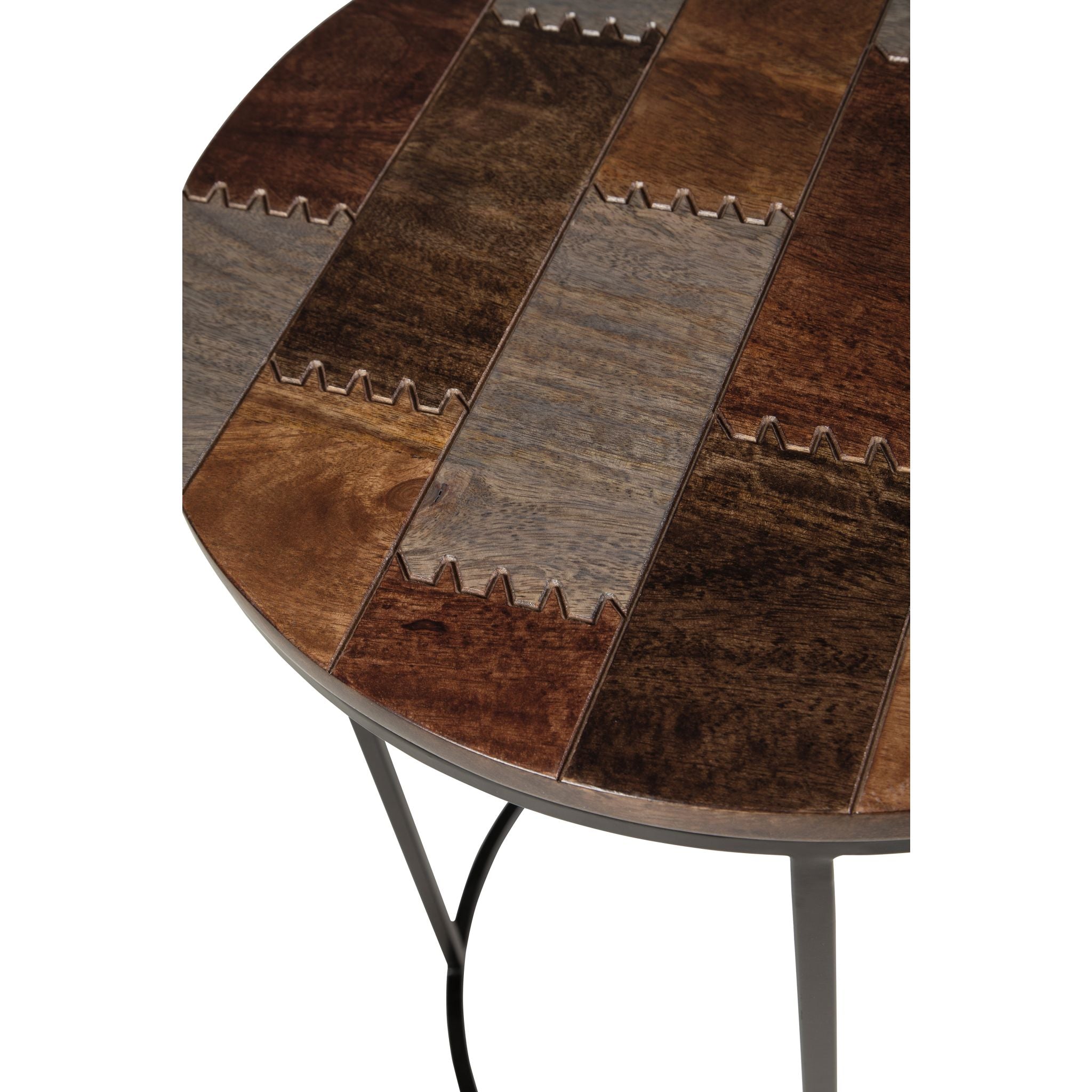 Allieton Modern Accent Table - Multi-Functional Side Table for Living Room, Bedroom & Office - Stylish End Table with Storage Shelf - Perfect for Small Spaces, Home Decor & Coffee Table Use