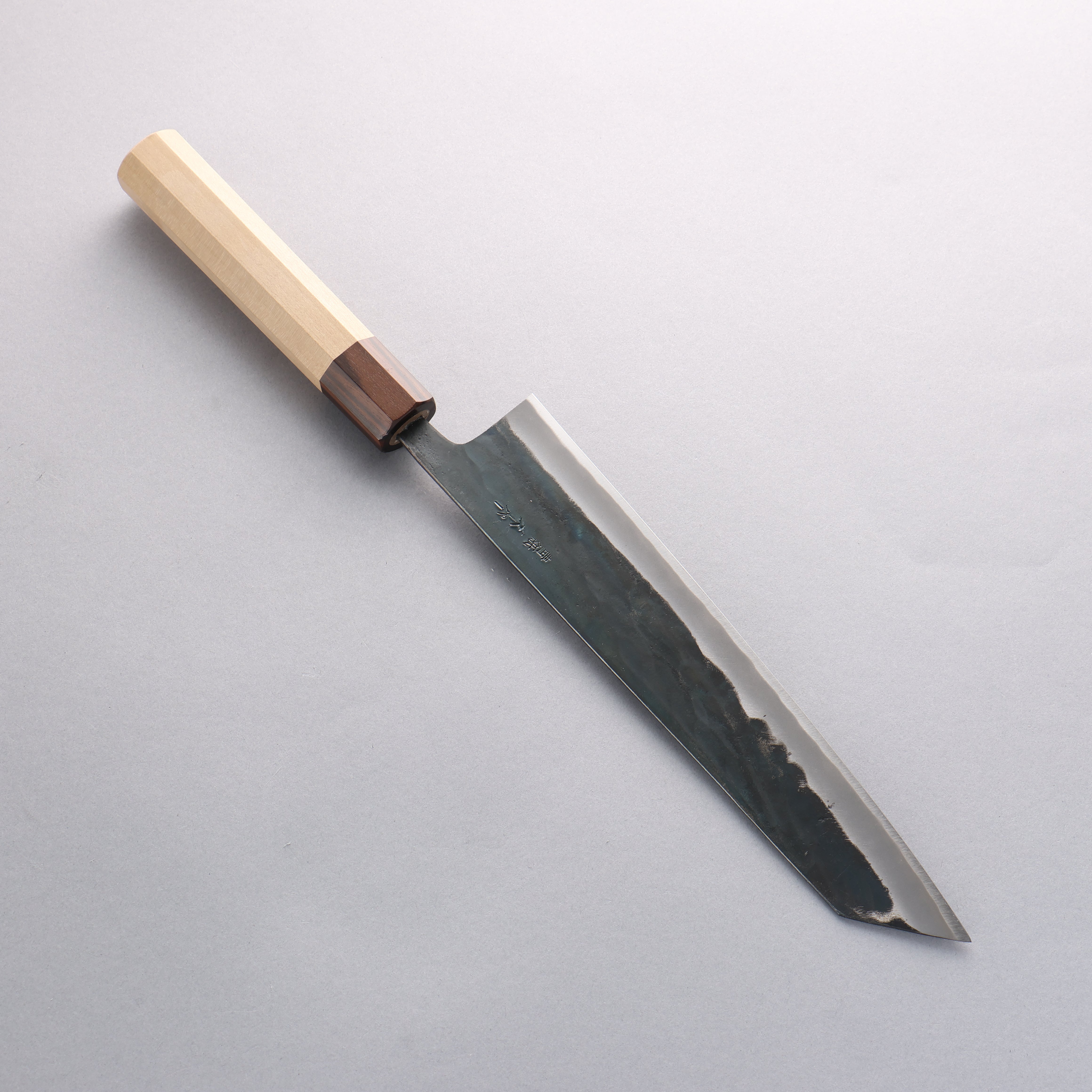 Premium Seisuke Blue Super Black Kiritsuke Gyuto Knife 240mm - Japanese Chef Knife with Magnolia & Ebony Handle - Perfect for Sushi, Sashimi, and Precision Cutting