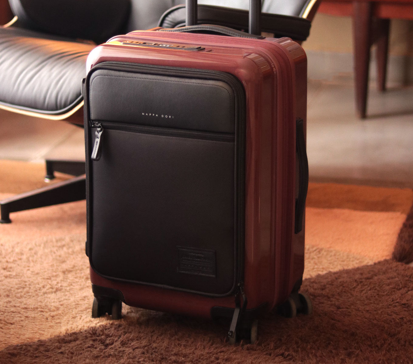 Rover Carry-On Luggage - Lightweight & Durable Travel Suitcase for Airplane, Business Trips & Weekend Getaways