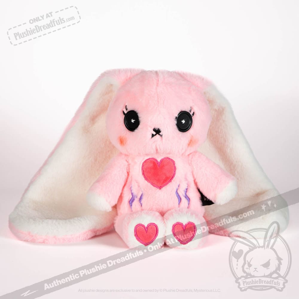 Cushing's Syndrome Awareness Bunny Plush Stuffed Animal - Soft Huggable Toy for Medical Education & Emotional Support