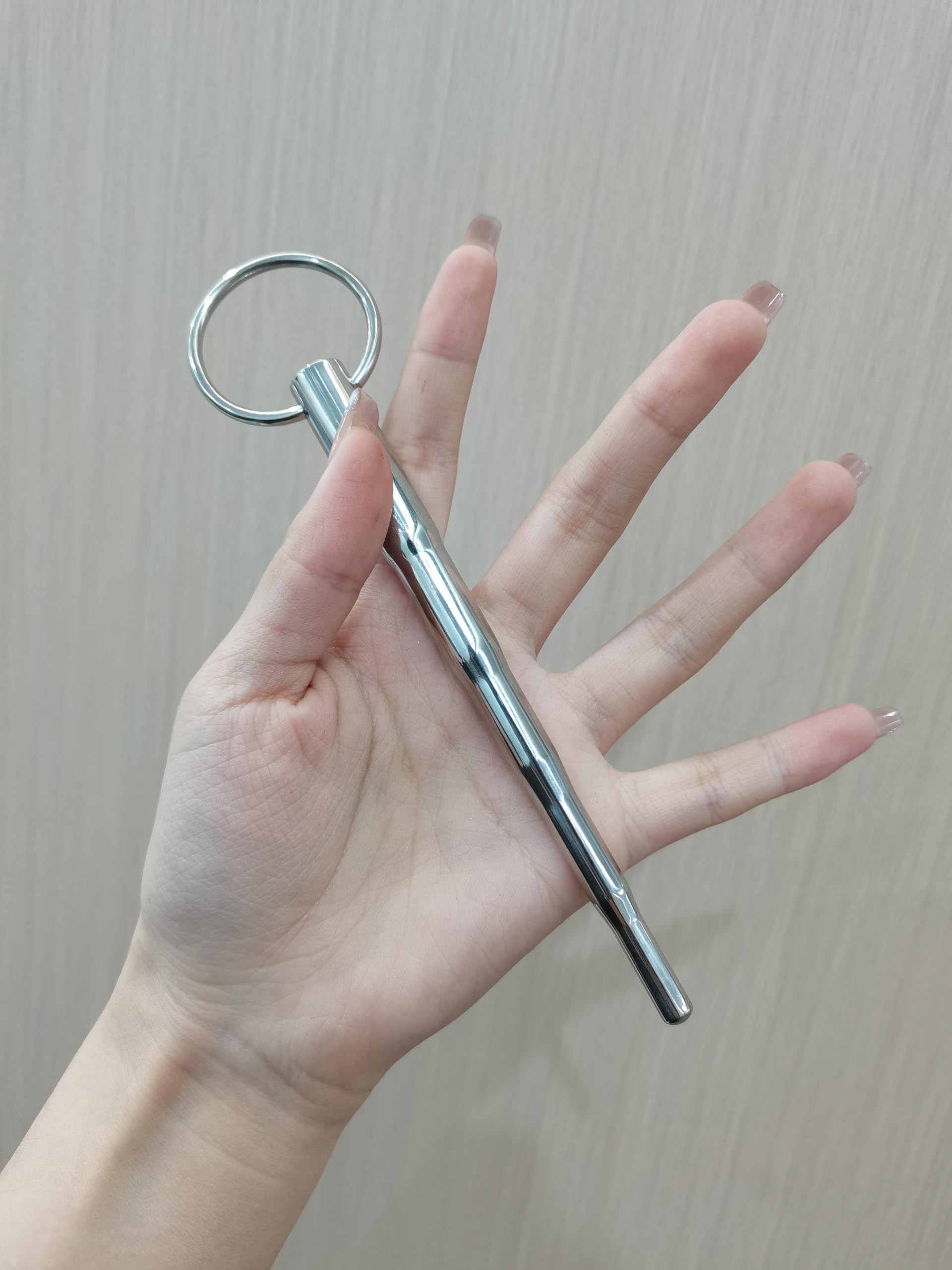 Stainless Steel Urethral Dilator Plug for Men - Penis Stretcher Sounding Toy with Smooth Design for BDSM & Sensual Play - Perfect for Advanced Pleasure and Urethral Training