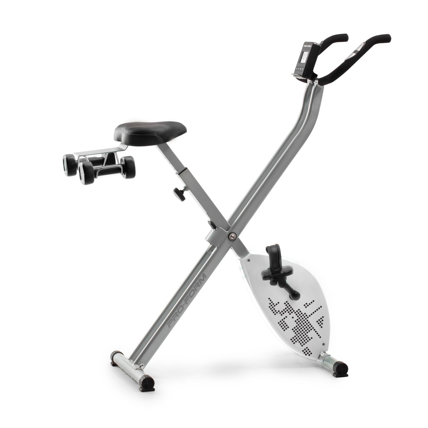 ProForm X Bike Elite Exercise Bike - Indoor Cycling Bike with Silent Magnetic Resistance, LCD Display & Heart Rate Monitor (PFEX78918C) - Perfect for Home Gym, Cardio Workouts & Weight Loss
