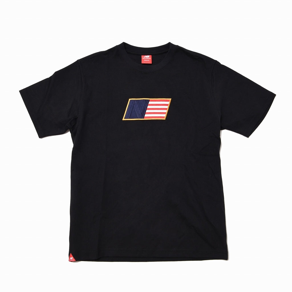 New Balance Athletics Select Tee for Men - Black MT01502 BK | Comfortable & Stylish Casual Wear for Gym, Running & Everyday Use