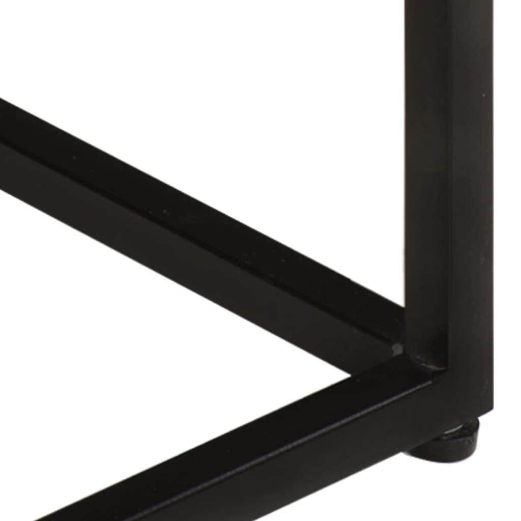 Modern Acacia Wood Nightstand - 15.7