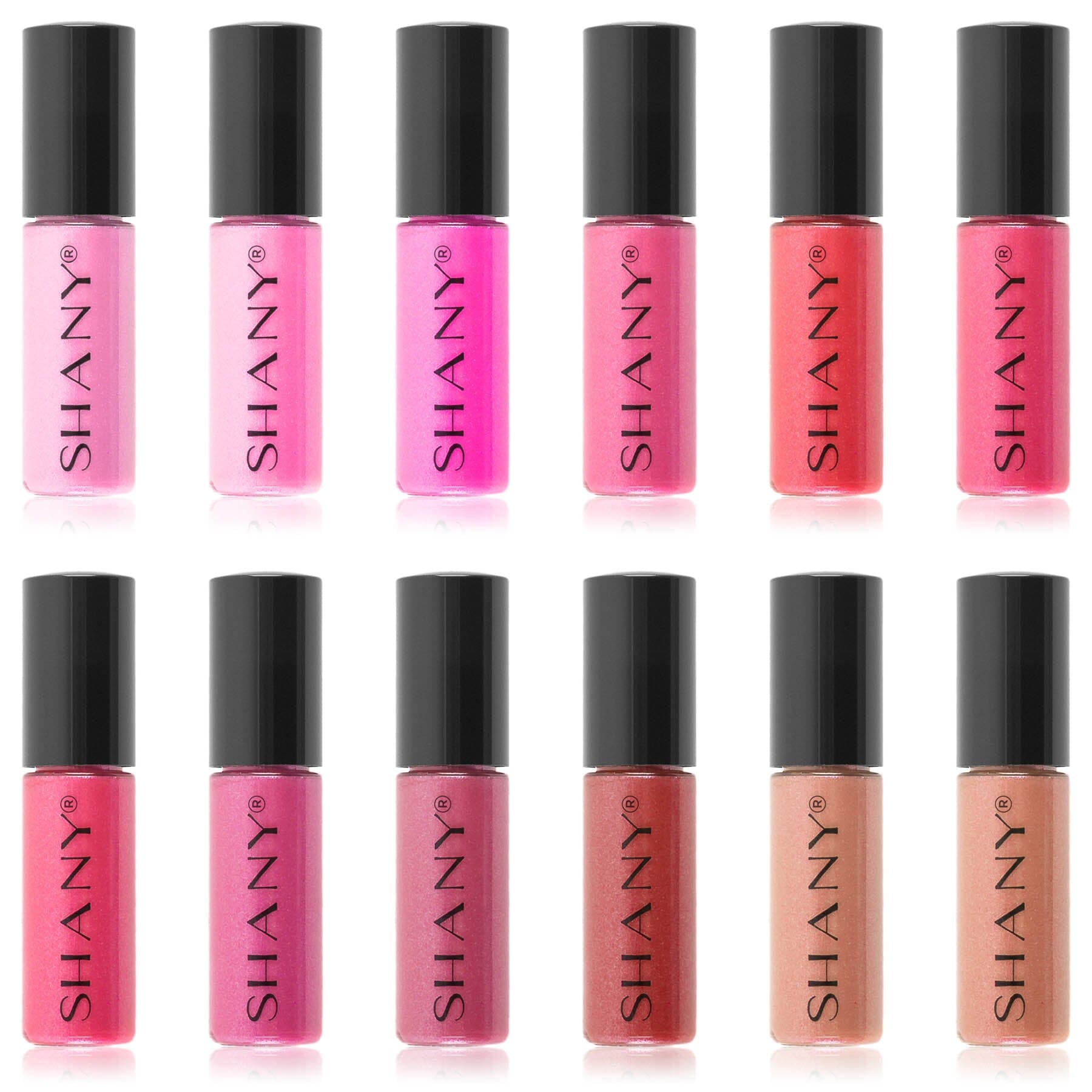 12-Piece Mini Lip Gloss Set - Matte, Pearl & Shimmer Finishes for Women | Perfect for Everyday Wear, Parties & Gift Giving