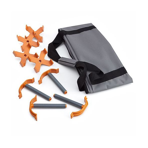 4ft x 4ft x 30in Centipede Game Unit with 4 Cups & 4 Clamps - Includes Carry/Storage Bag - Perfect for Backyard Parties, Tailgating, and Outdoor Family Fun