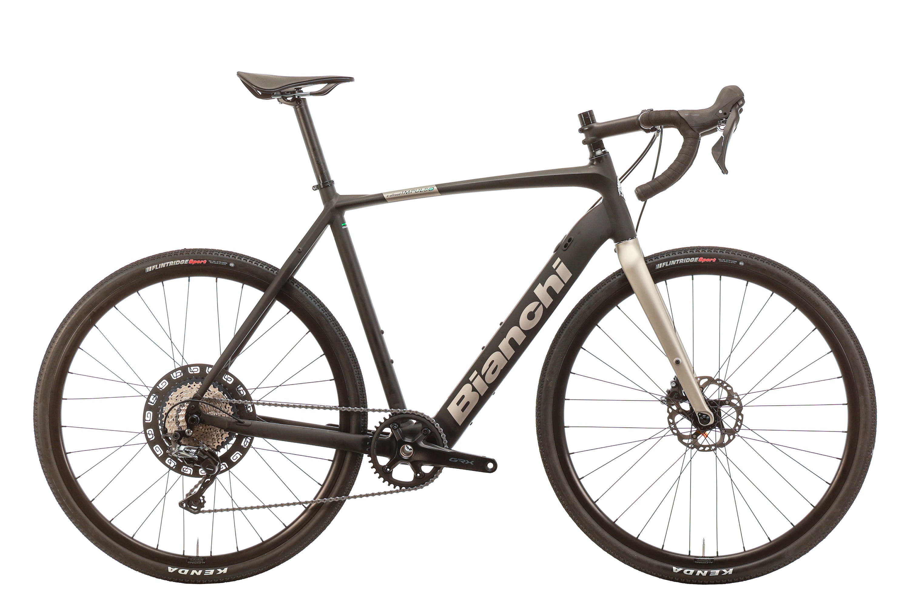 Bianchi Impulso Gravel E-Bike 2023 - XL Electric Bike for Men & Women | Perfect for Commuting, Adventure & Off-Road Cycling