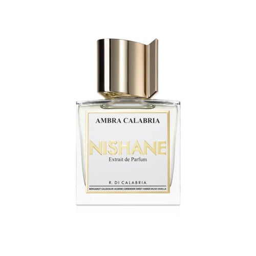 Nishane Ambra Calabria 50ml Unisex Extrait de Parfum - Luxury Long-Lasting Fragrance for Men & Women | Perfect for Date Nights, Special Occasions & Gifting