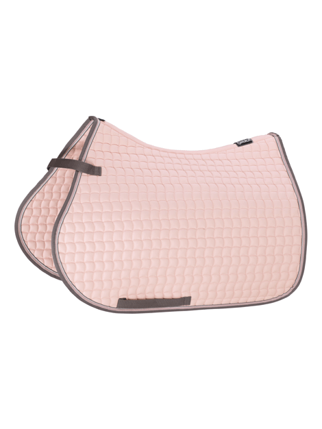 Eskadron Cotton Contrast Saddle Pad - Breathable Equestrian Riding Pad for Horses - Perfect for Dressage, Jumping & Trail Riding