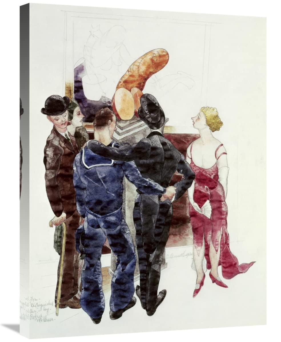 30 Inch Distinguished Air Art Print by Charles Demuth - Modern Abstract Wall Decor for Living Room, Bedroom & Office