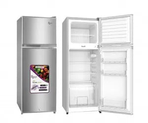 Roch 118 Liter Top Freezer Refrigerator - Energy Efficient, Nature Fresh Technology for Home & Kitchen | Perfect for Apartments, Dorms & Small Spaces