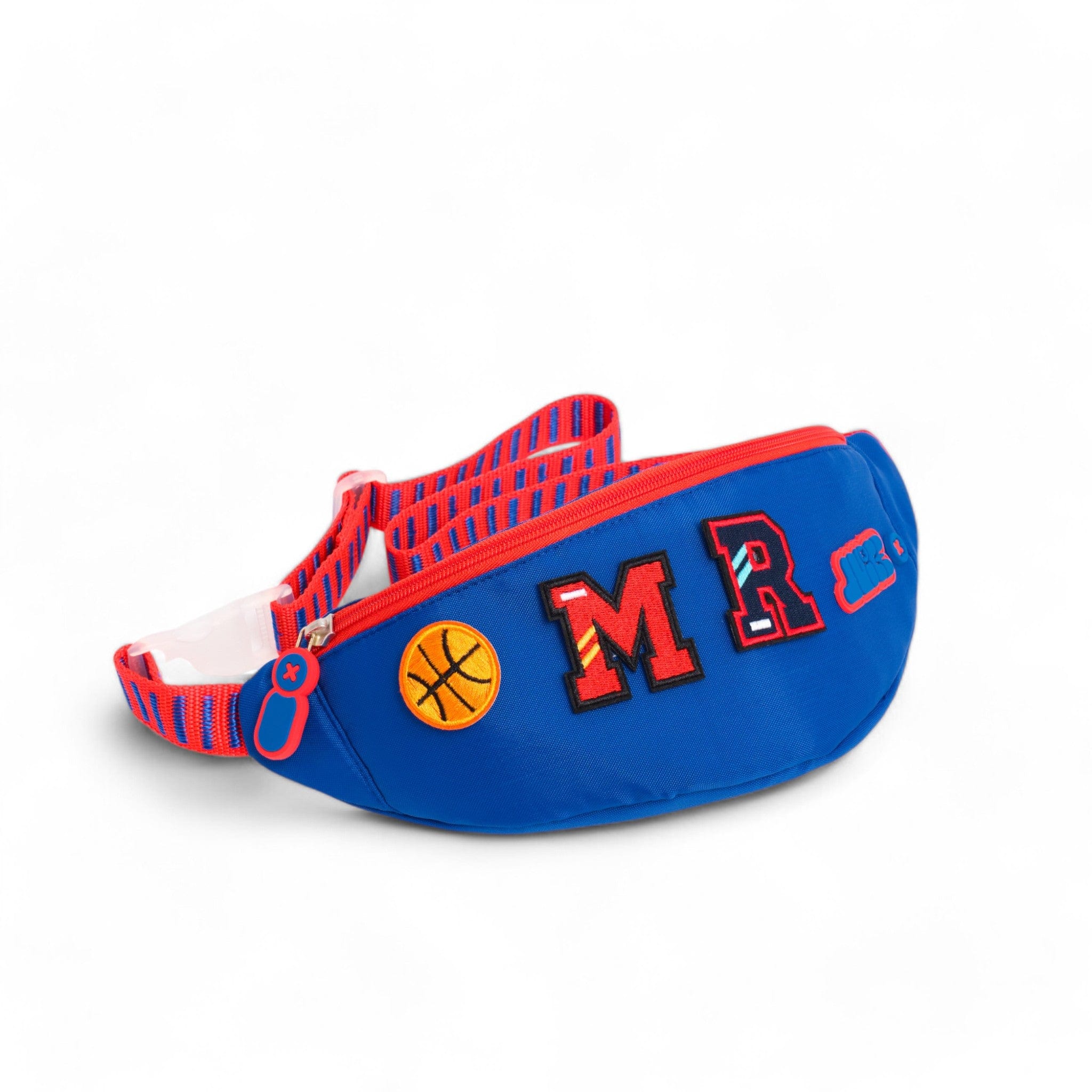 Moji Fanny Pack Waist Bag for Women & Men - Adjustable Belt, Lightweight & Water-Resistant (Blue) - Perfect for Running, Hiking, Travel & Outdoor Activities