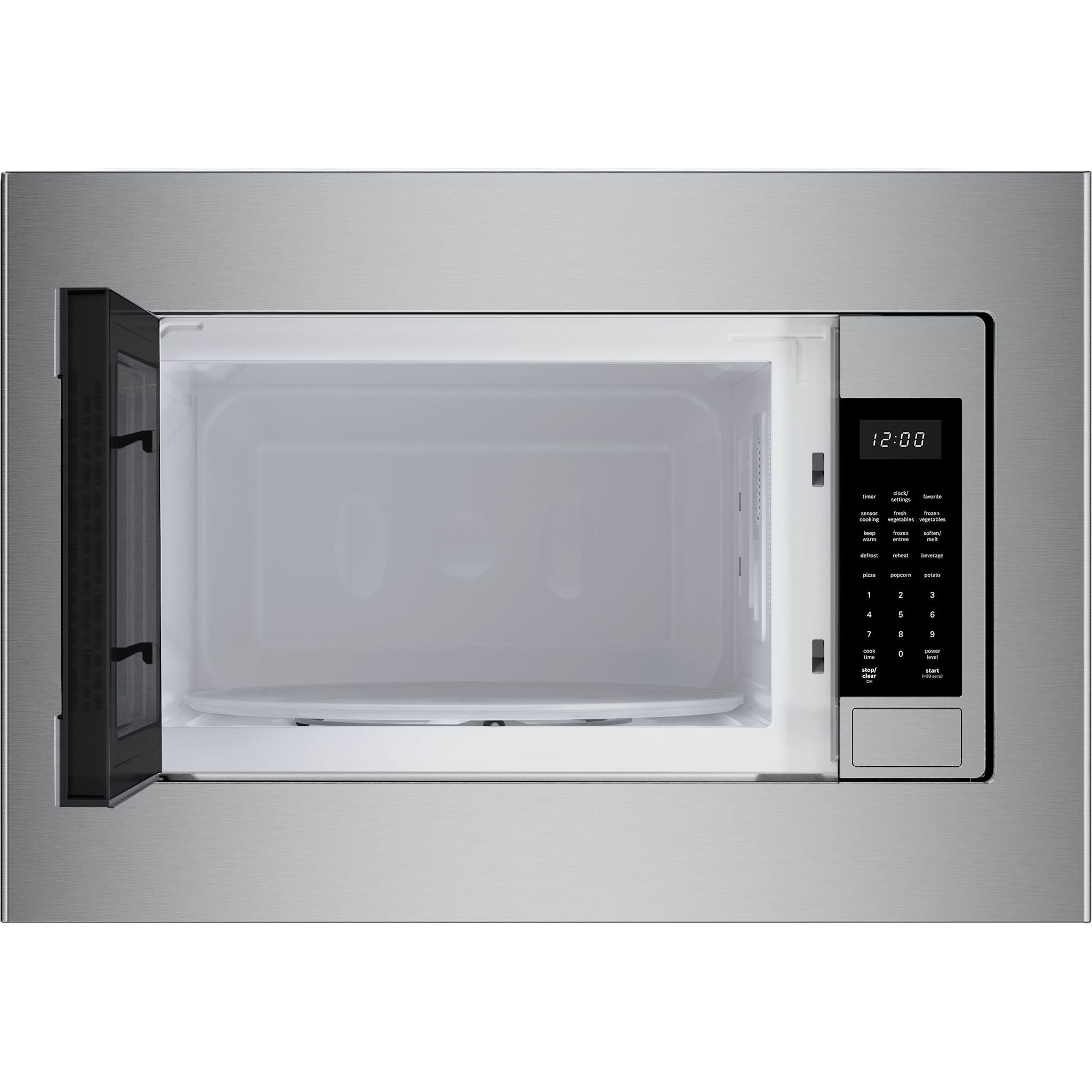 Bosch HMB30155UC Built-In Microwave Oven - Stainless Steel, 1.6 cu.ft, 1000W - Perfect for Kitchen Remodeling & Small Spaces