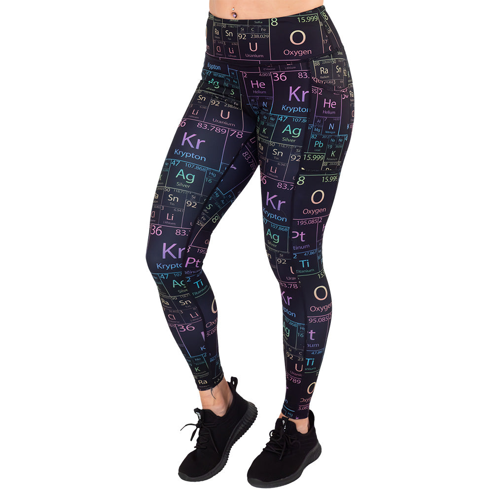 In My Element High Waist Yoga Leggings for Women - Comfortable Workout Pants for Running, Gym & Lounge