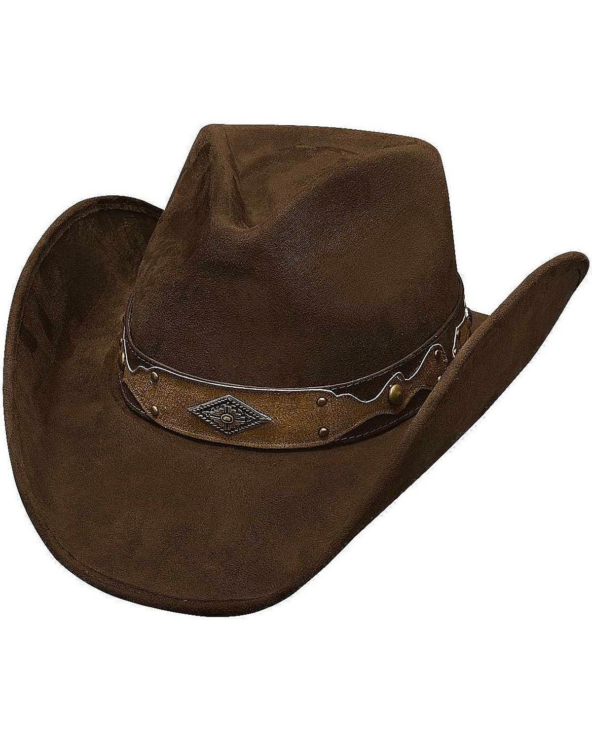 Bullhide Men's Shadow in The Dust Faux Felt Cowboy Hat - Chocolate Brown, Size Large - Western Style Hat for Rodeo, Country Music Festivals & Outdoor Adventures