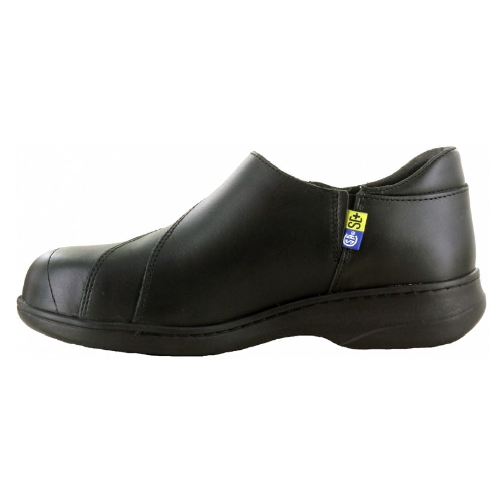 Mellow Walk Daisy SD+ Women's Steel Toe Slip On Work Shoes - Comfortable & Durable Safety Footwear for Construction, Warehouse & Industrial Work (Model 424092)