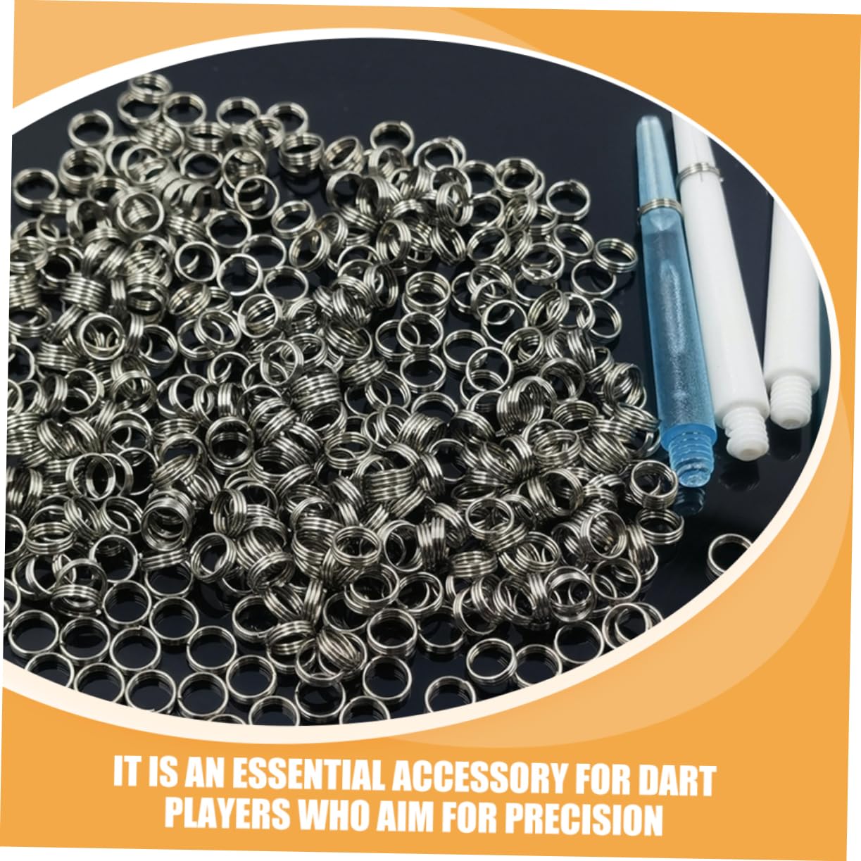 200 Pcs High-Quality O-Rings for Zinc Alloy Darts - Perfect Replacement Parts for Dart Maintenance & Repair | Durable Sealing Rings for Dart Boards & Accessories