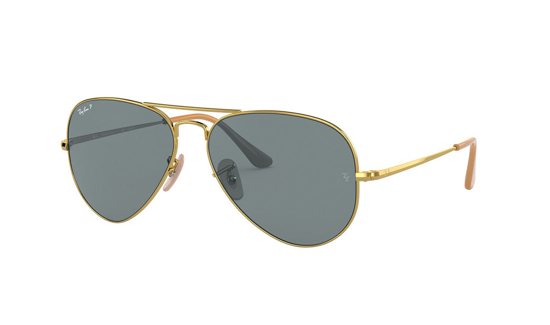 RayBan 3689 Polarized Sunglasses for Men & Women - UV Protection, Classic Aviator Style - Perfect for Driving, Outdoor Sports & Travel