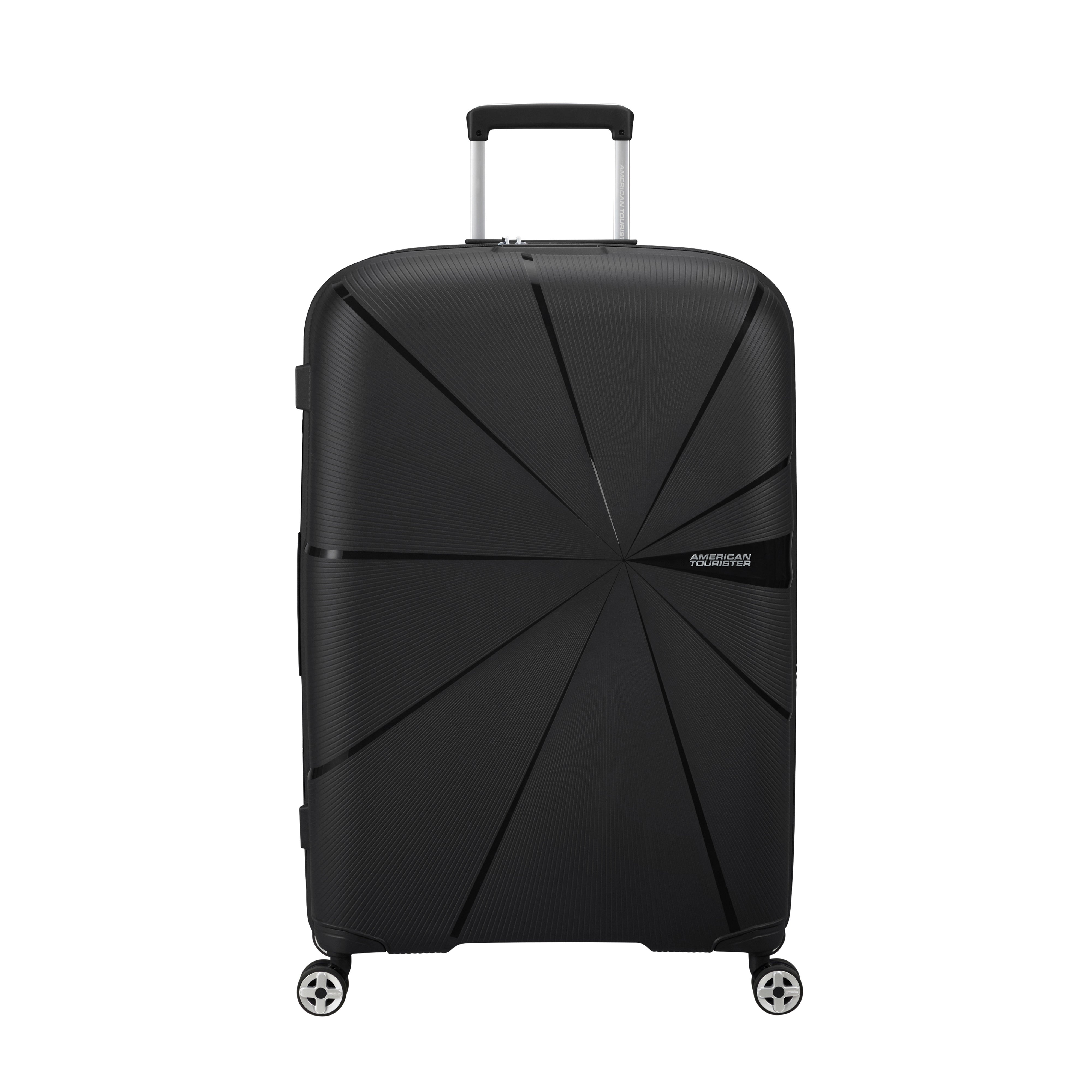 American Tourister StarVibe 3-Piece Expandable Spinner Luggage Set - Lightweight Suitcase for Travel, Business Trips & Family Vacations | Durable Hardshell Luggage with 360° Wheels