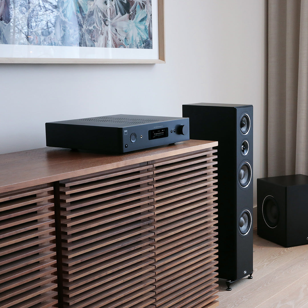 NAD C 379 Hybrid Digital DAC Amplifier - High Fidelity Stereo Receiver with Bluetooth for Home Audio & Music Streaming Systems - Perfect for Audiophiles, Home Theater, and Hi-Fi Listening Rooms