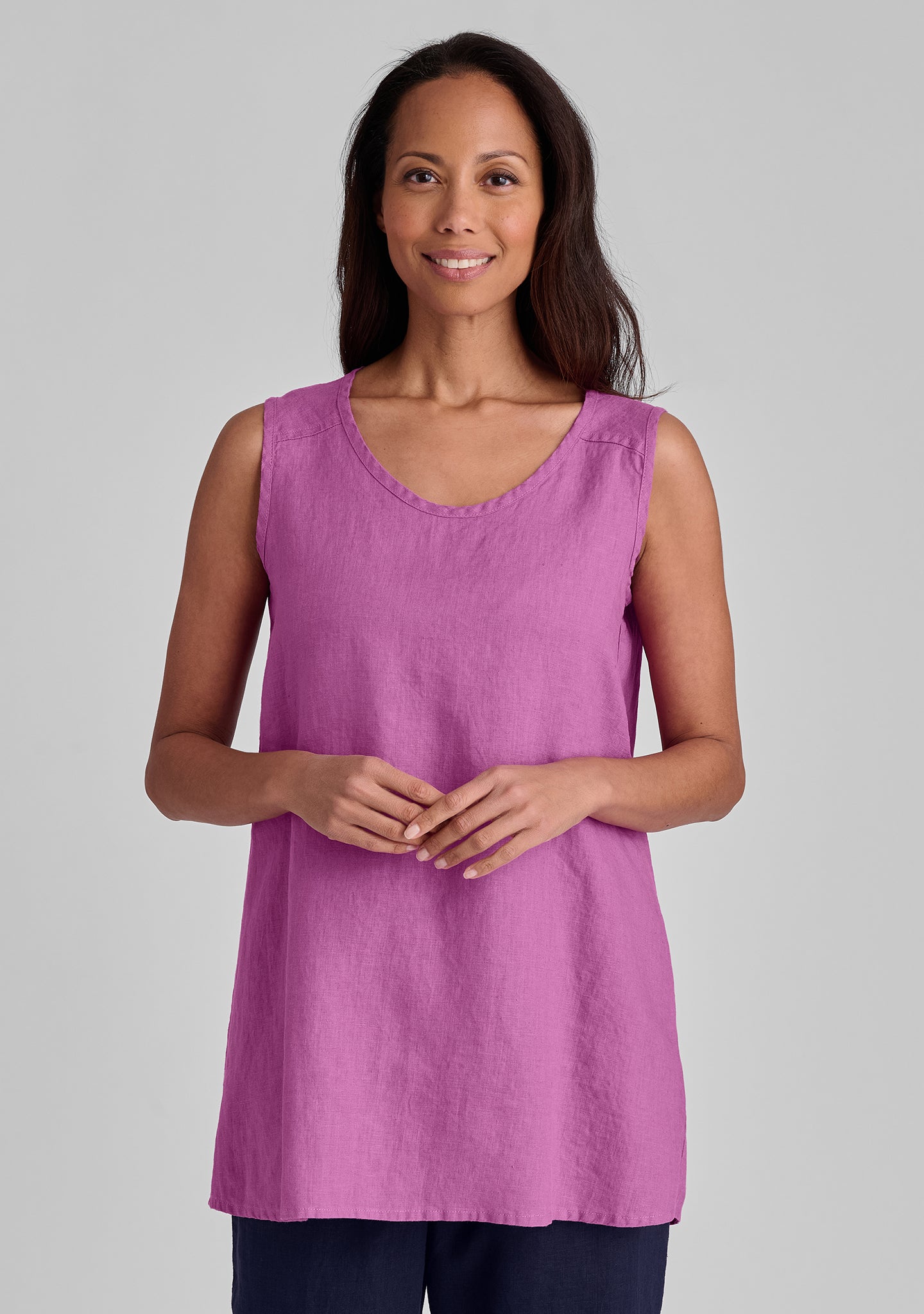 Dreamy Linen Tank Top for Women - Soft Breathable Summer Casual Shirt | Perfect for Beach, Vacation & Everyday Wear