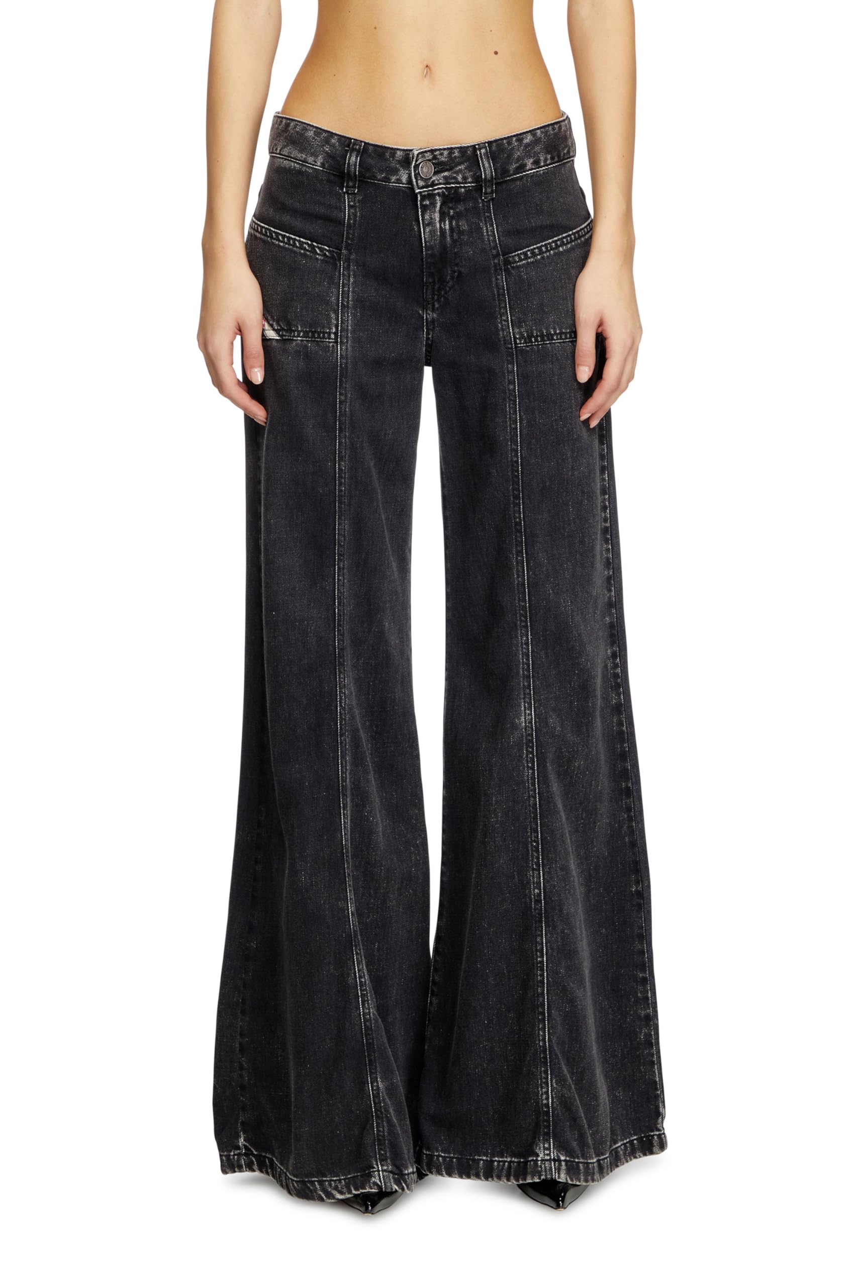 D-AKII Women's Bootcut & Flare Jeans - High Waisted Stretch Denim Pants for Casual & Night Out | Perfect for Date Nights, Office Wear & Weekend Fashion