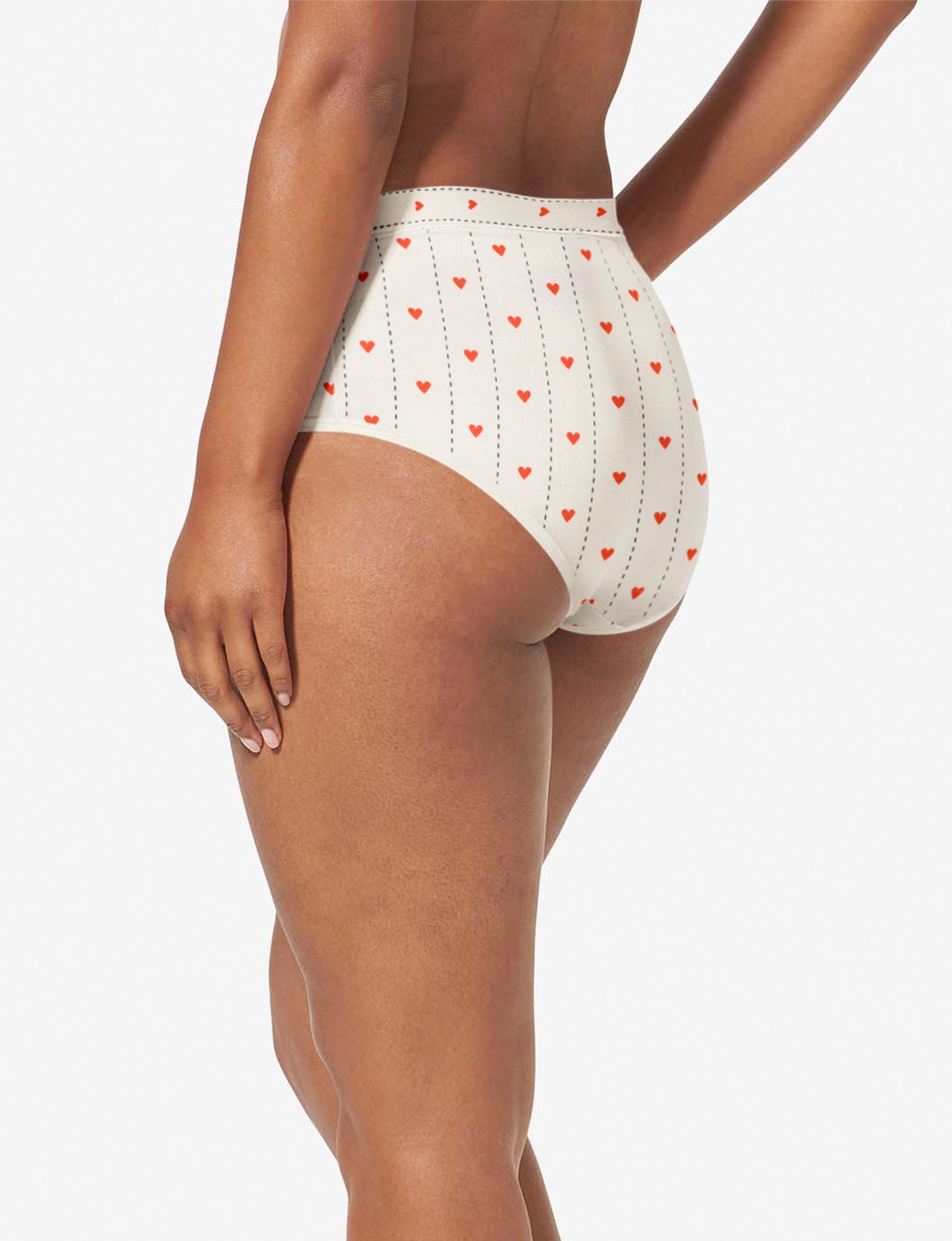 Women's Cool Cotton High Rise Briefs - Soft & Breathable Underwear for Everyday Comfort | Perfect for Workouts, Yoga & Lounge Wear