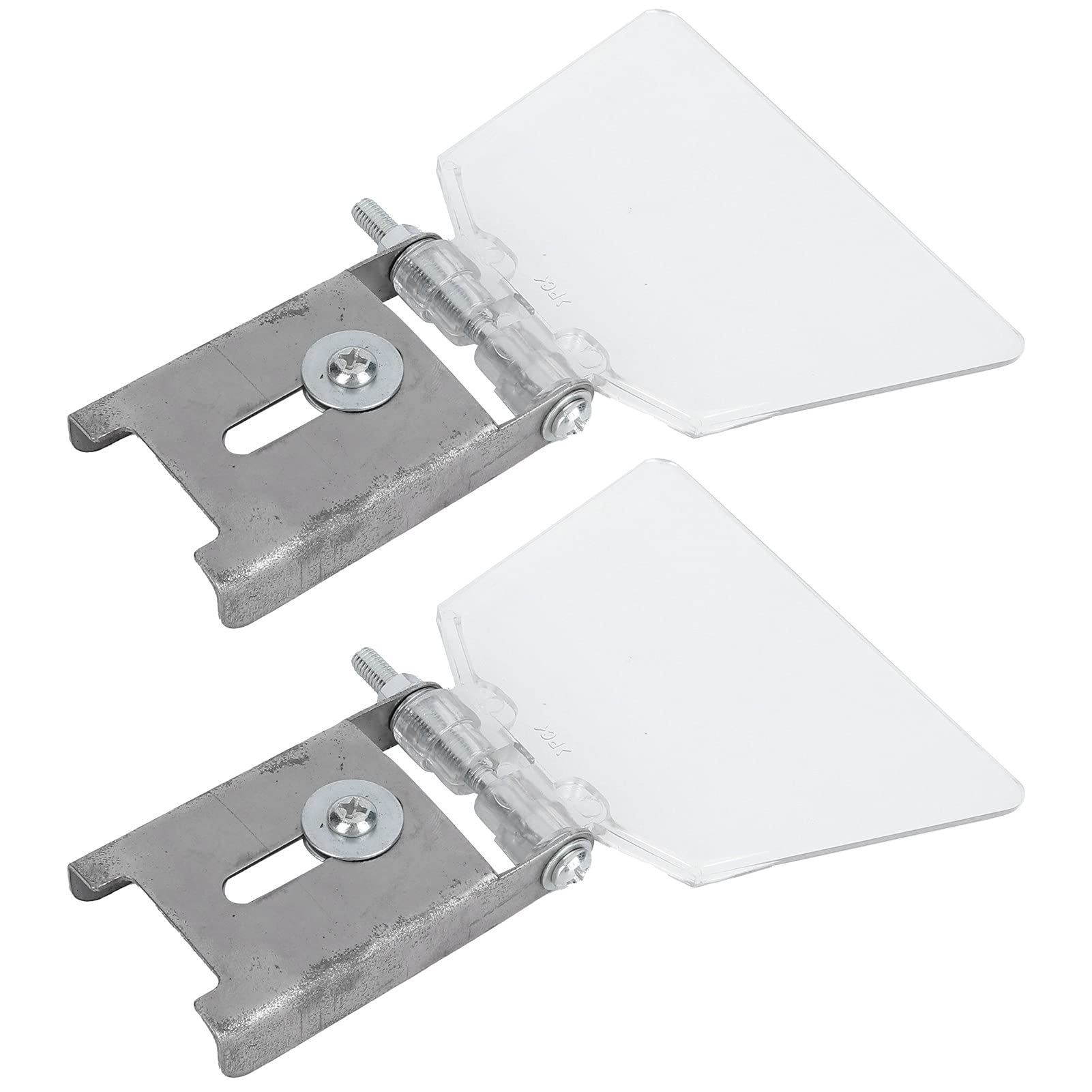 2Pcs Bench Grinder Eyeshield - 304 Stainless Steel Safety Shield Attachment for Grinding Wheels | Durable Workshop Tool Accessories for Metalworking, Woodworking & DIY Projects