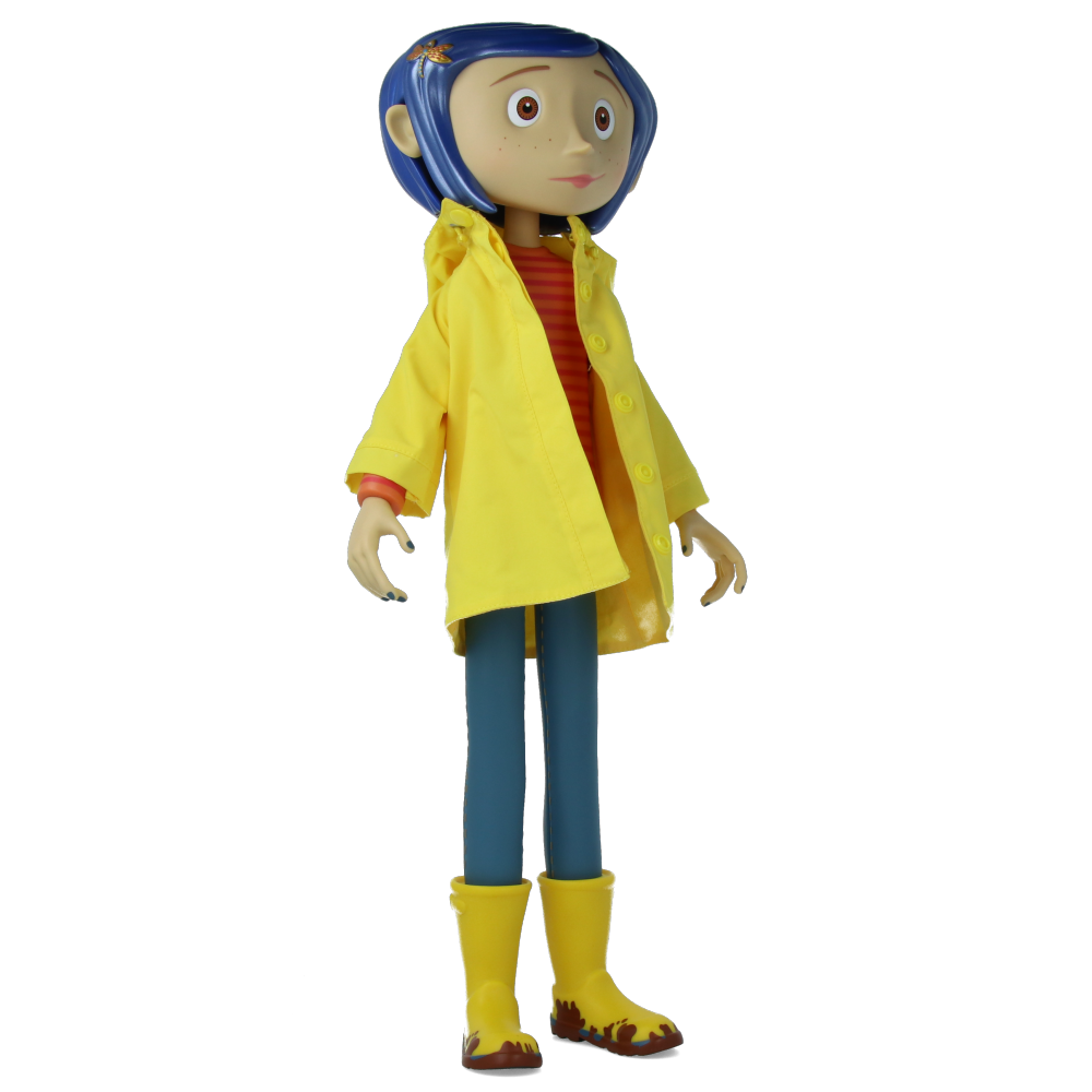Coraline Supersize Vinyl Doll - Official Movie Collectible for Fans & Decor | Perfect for Halloween, Cosplay & Anime Collections