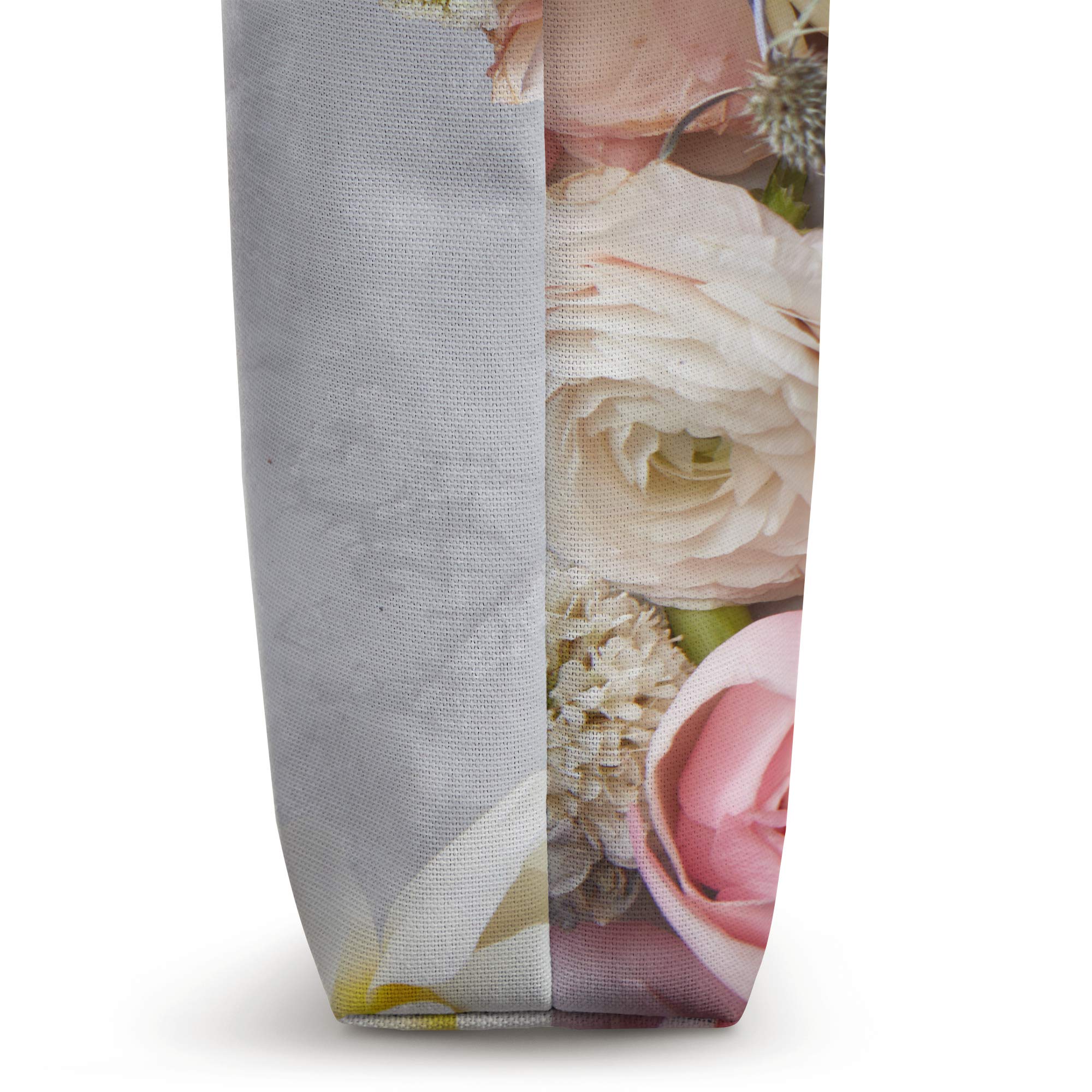 Vintage Roses Boho Mother of the Bride Tote Bag - Elegant Wedding Tote for Bridal Party, Rehearsal Dinner & Special Occasions