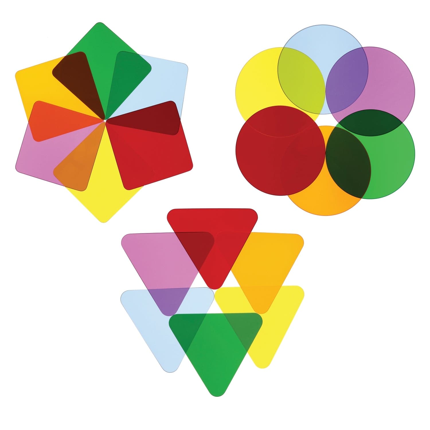 Color Wheel Variety Pack - 3 Unique Shapes for Artists & Designers | Perfect for Painting, DIY Crafts & Classroom Projects
