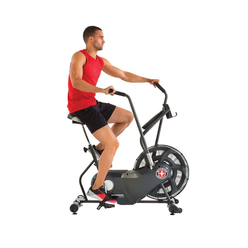 Schwinn Airdyne AD6i 100324 Air Bike - High Performance Exercise Bike for Home Gym, Cardio & Full Body Workout - Perfect for Indoor Cycling, HIIT Training & Weight Loss