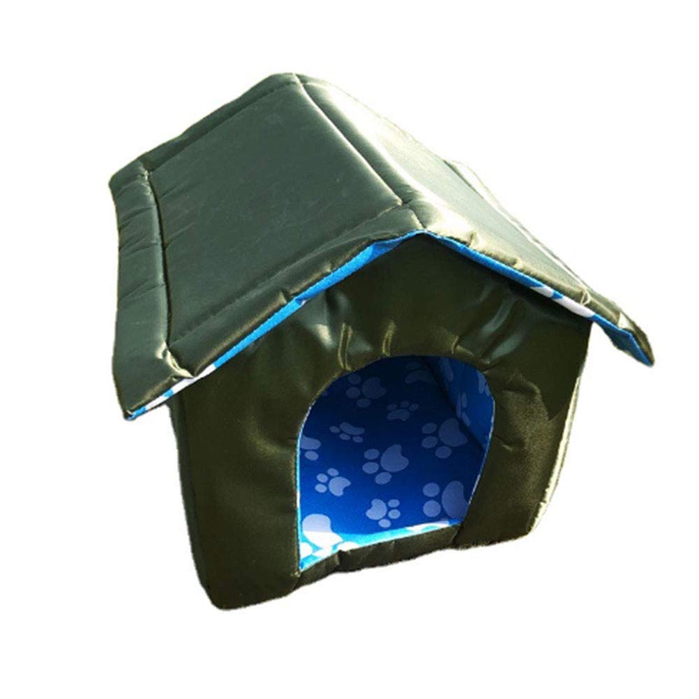Detachable & Foldable Cat Dog House - Soft Pet Bed for Warm Shelter | Indoor & Outdoor Use for Cats & Dogs