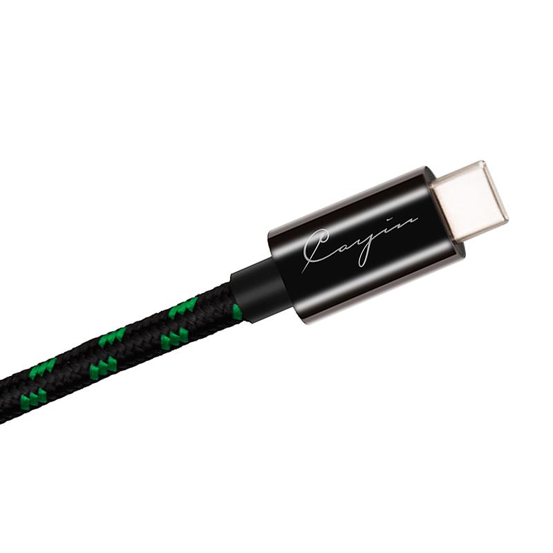 High-Quality Cayin CS 30TCR USB Type C to RCA Coaxial Audio Cable - Perfect for DAC, Hi-Fi Systems & Home Theater Setups
