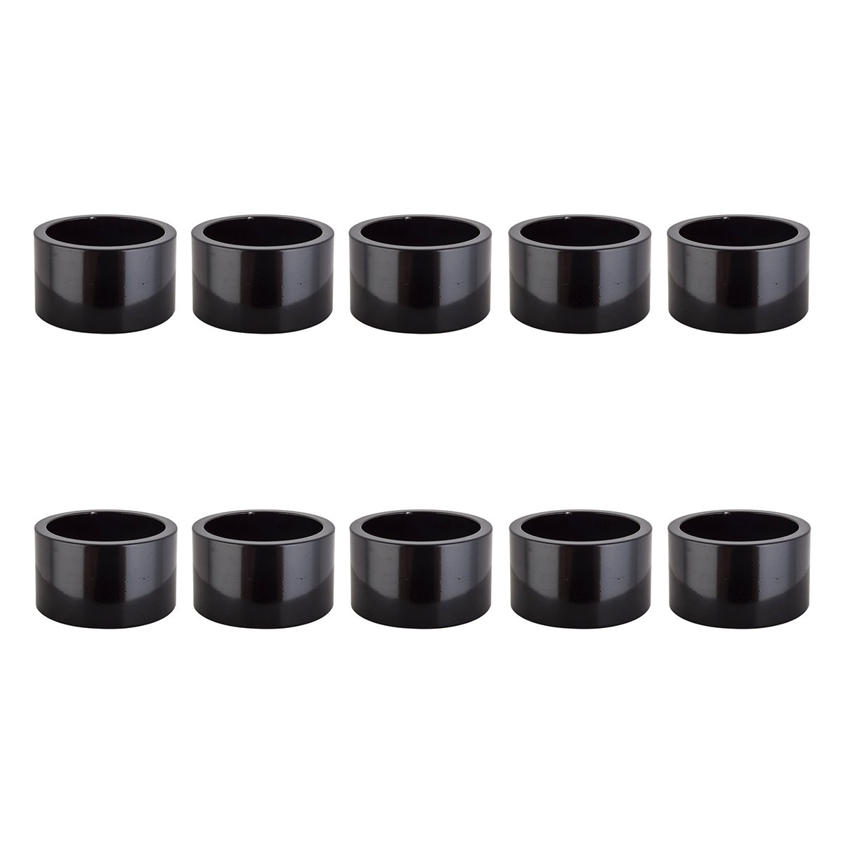 Origin8 Alloy Headset Spacers - 10mm & 5mm Bicycle Stem Spacers Set for MTB & Road Bikes - Lightweight & Durable Aluminum Spacers for Smooth Handlebar Adjustment - Perfect for Cycling, Commuting & Bike Maintenance