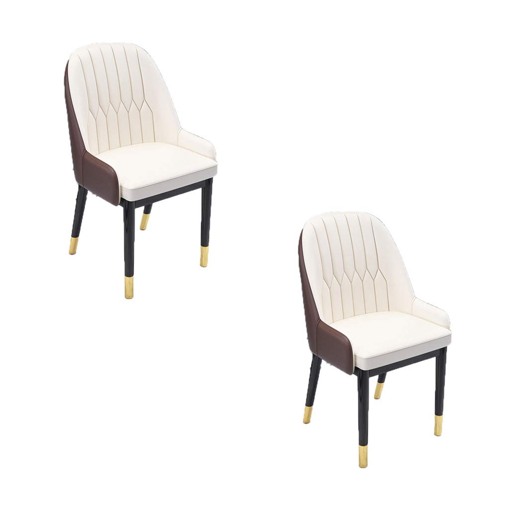 Nordic Modern Dining Chair with Simple Backrest - Sturdy & Comfortable for Home, Office, Hotel - Perfect for Dining, Conference, Computer Desk Use