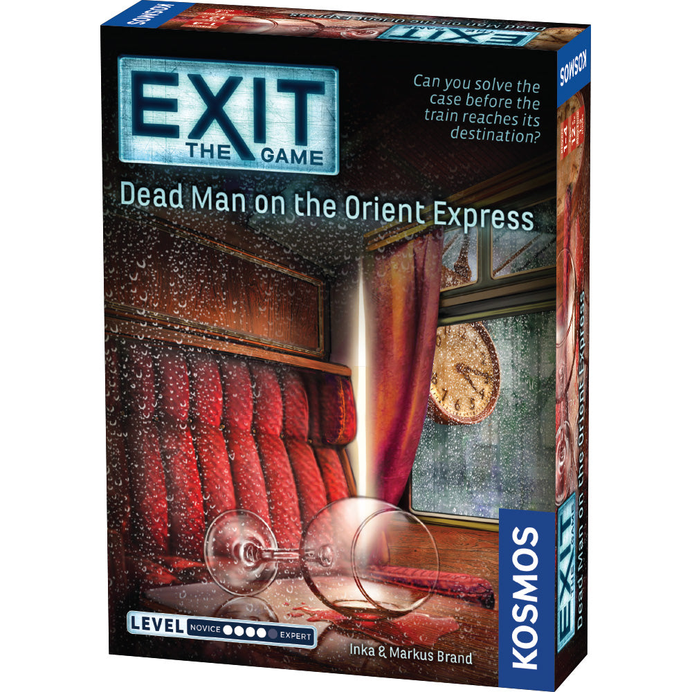 EXIT: Dead Man on the Orient Express - Escape Room Board Game | Mystery Puzzle Adventure for Adults & Teens | Perfect for Game Nights & Parties