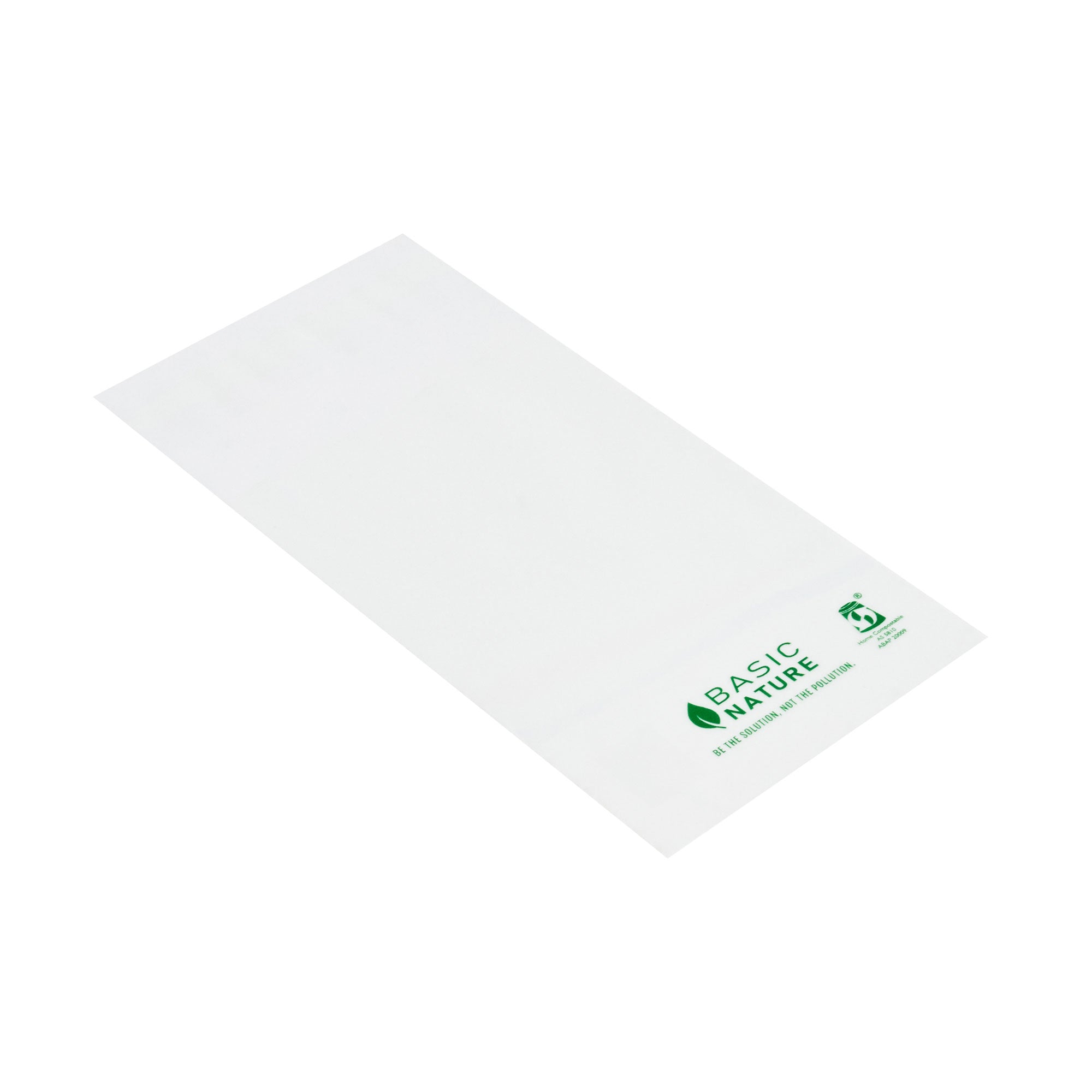 Eco-Friendly Translucent PLA/PBAT Compostable Self-Sealing Lip & Tape Bags - 5
